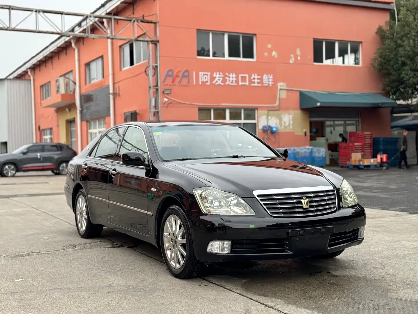 Toyota Crown 2007 3.0L Royal Saloon Fashion Navigation фото 3