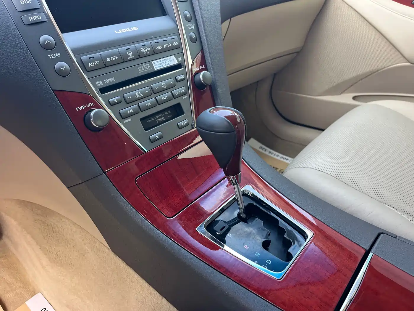 Lexus ES 2006 350 Luxury Edition фото 11