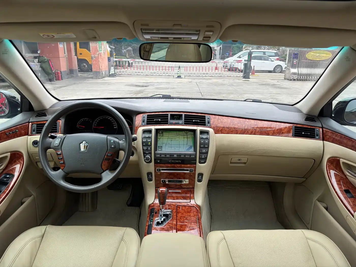 Toyota Crown 2007 3.0L Royal Saloon Fashion Navigation фото 15