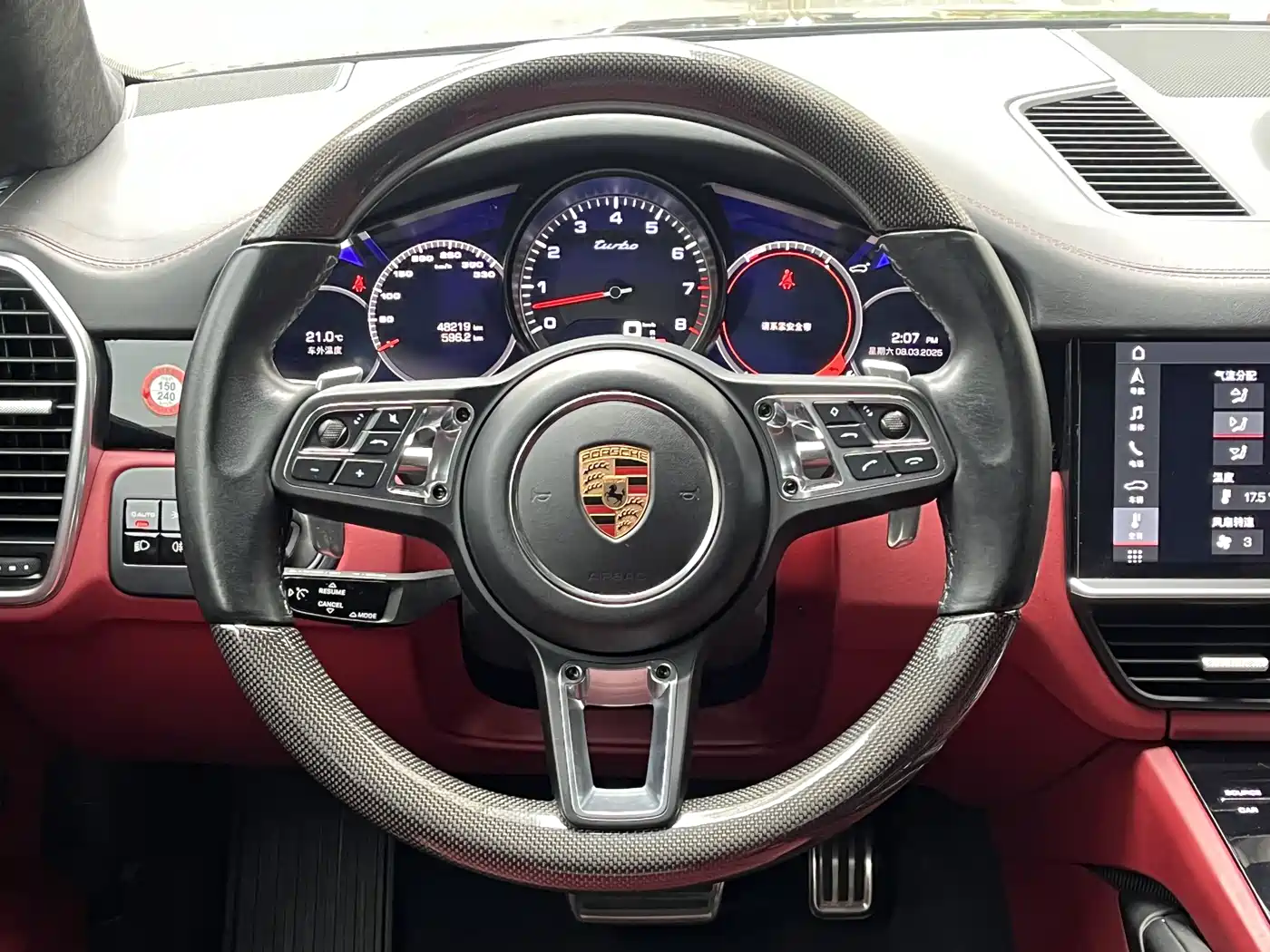 Porsche Cayenne 2018 Cayenne Turbo 4.0T фото 14