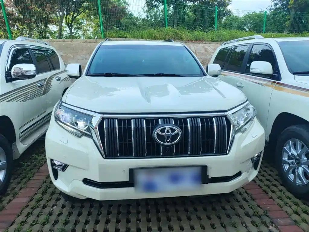 Toyota Prado 2018 3.5L Automatic TX-L Rear-mounted Spare Tire фото 3