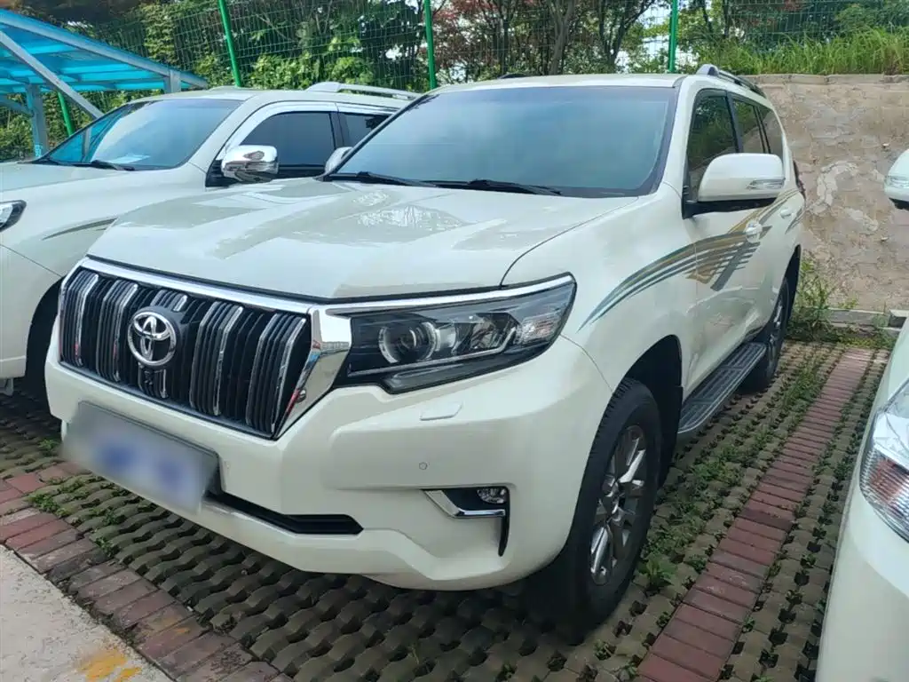 Toyota Prado 2018 3.5L Automatic TX-L Rear-mounted Spare Tire фото 2