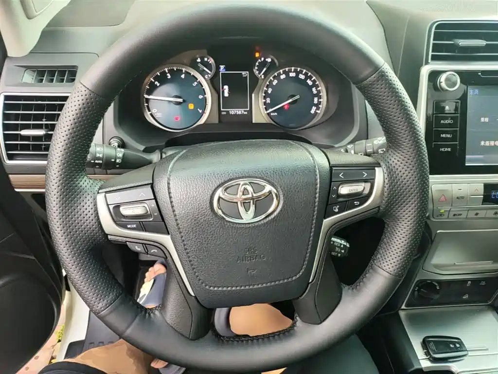 Toyota Prado 2018 3.5L Automatic TX-L Rear-mounted Spare Tire фото 11