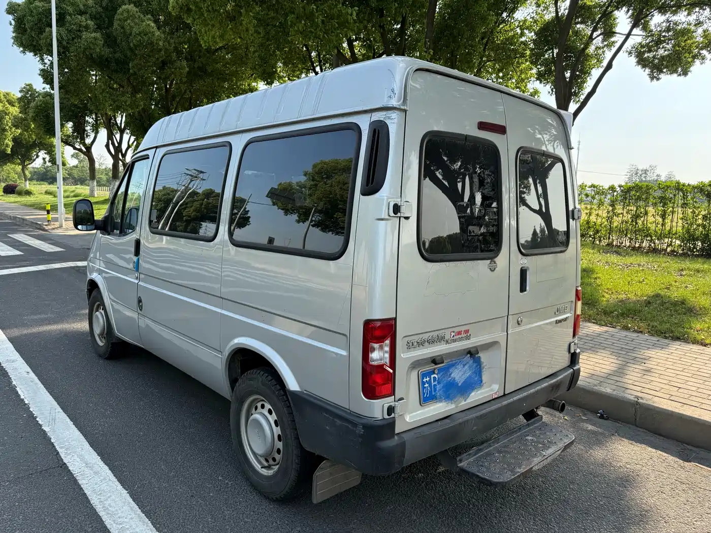 Jiangling Tesun 2021 2017 2.8T Commercial Transport Short Wheelbase Medium Roof 6/7/8 Seats JX493