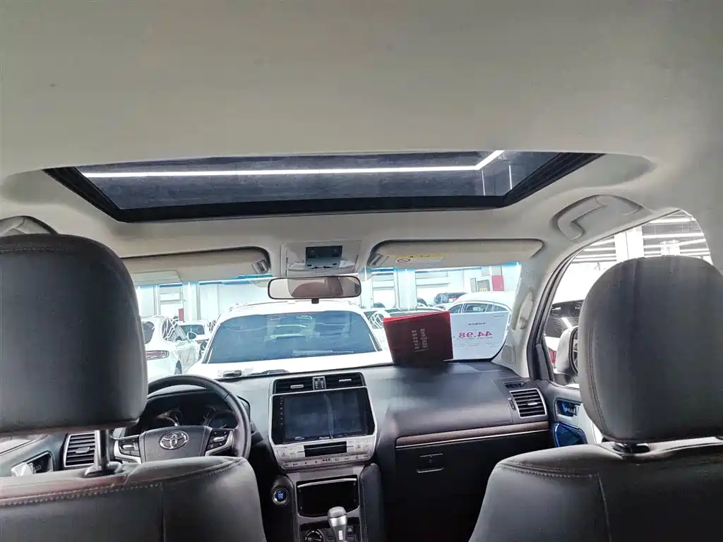 Toyota Prado 2018 3.5L Automatic TX-L Rear-mounted Spare Tire фото 9