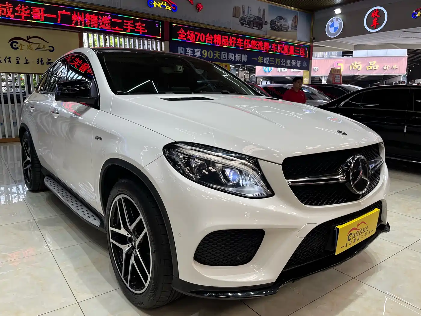 Mercedes-Benz GLE Coupe AMG 2017 AMG GLE 43 4MATIC Coupe SUV фото 3