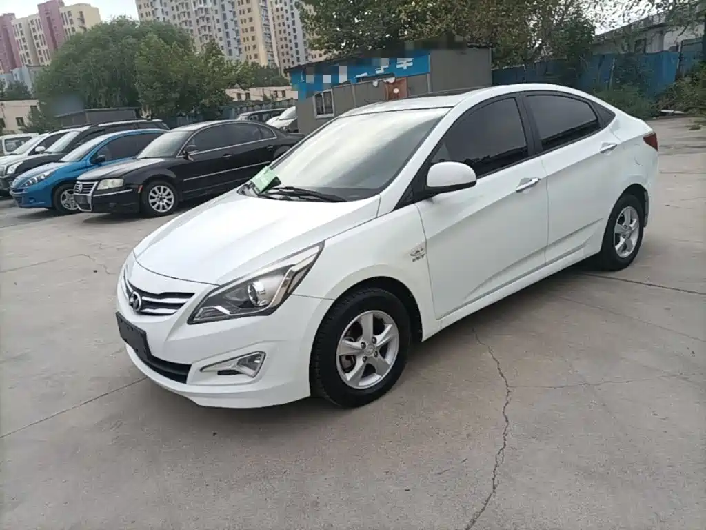 Hyundai Verna 2014 — пригон из Китая