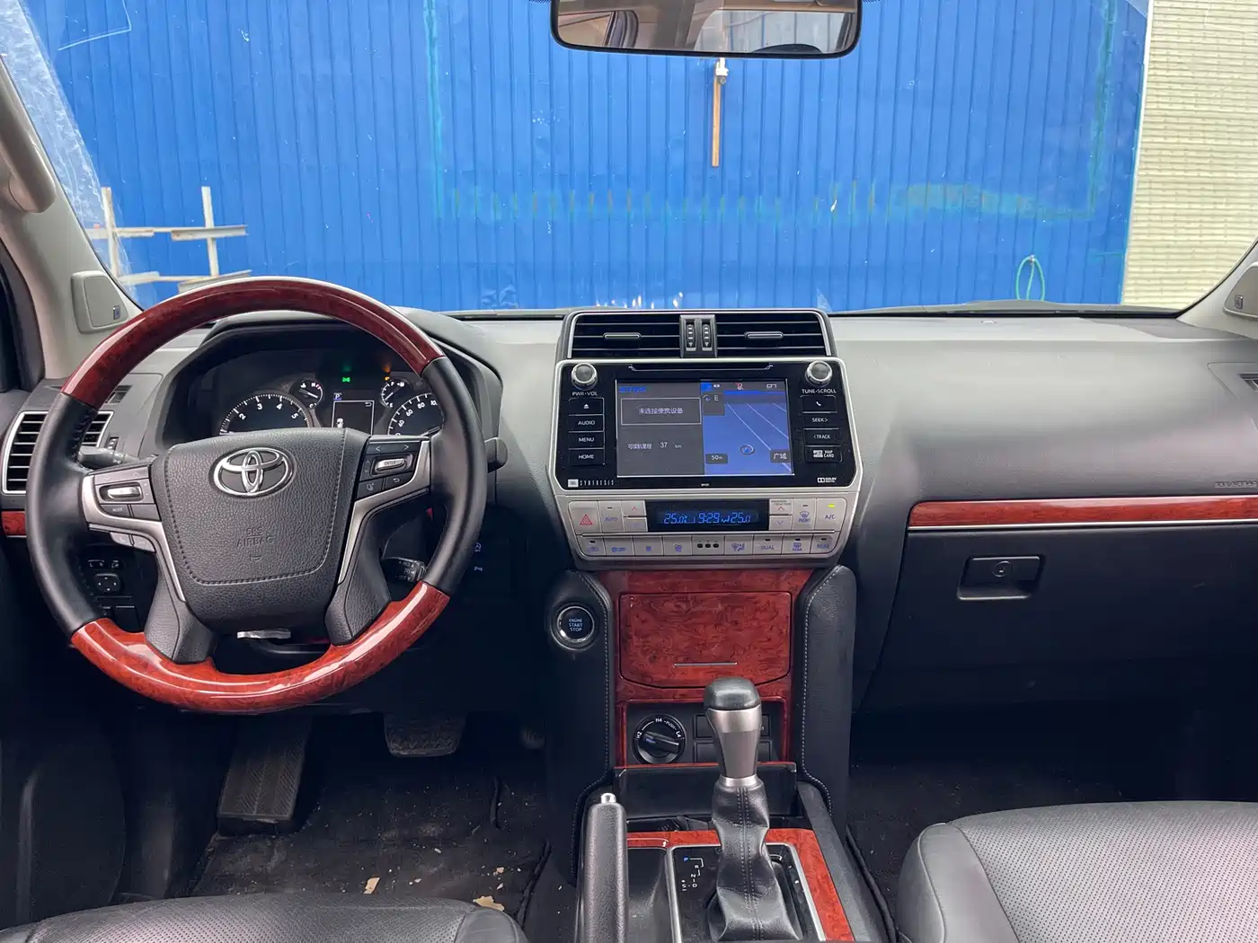 Toyota Prado 2018 3.5L Automatic TX-L NAVI Rear-mounted Spare Tire фото 8