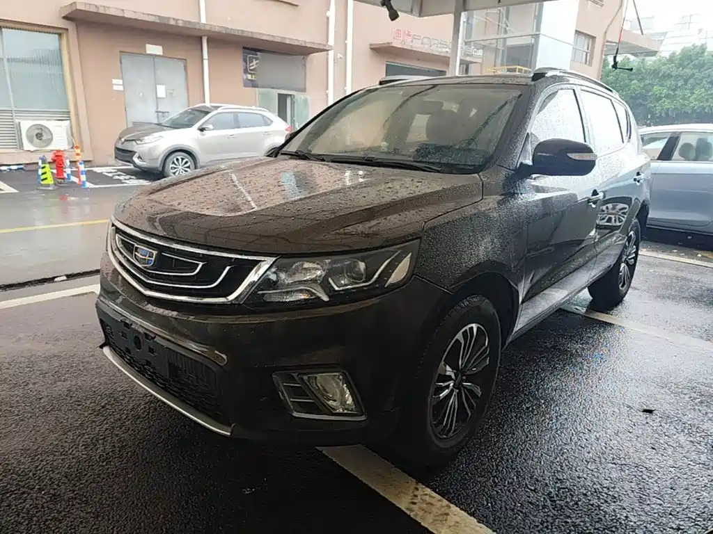 Geely Emgrand X6 2016 — пригон из Китая