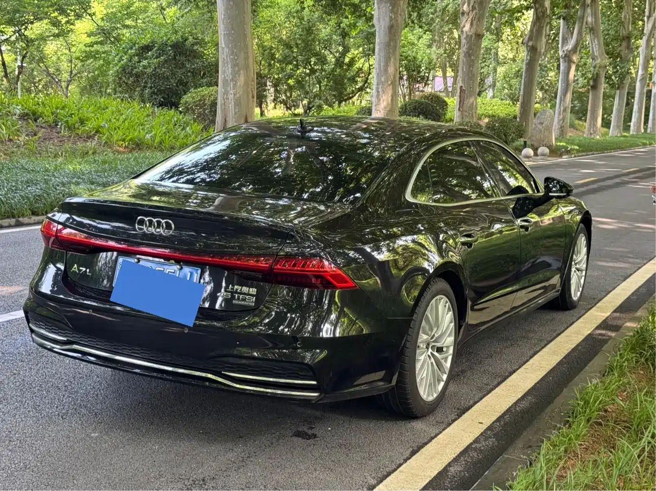 Audi A7L 2024 45TFSI S-line Dream Edition Crystal Package фото 5