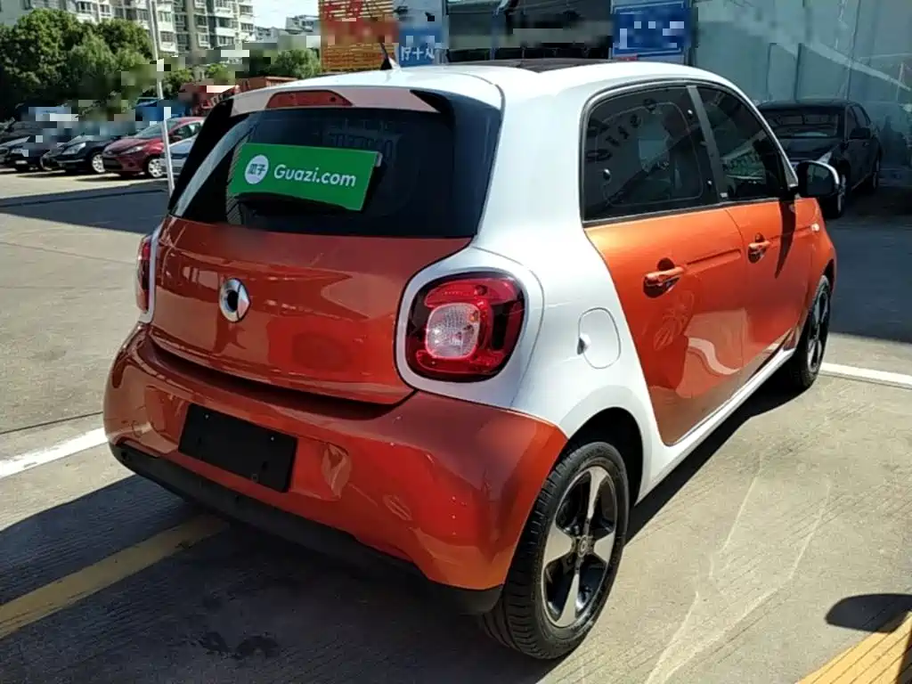 smart forfour 2019 2018 1.0L 52kW Passion Edition