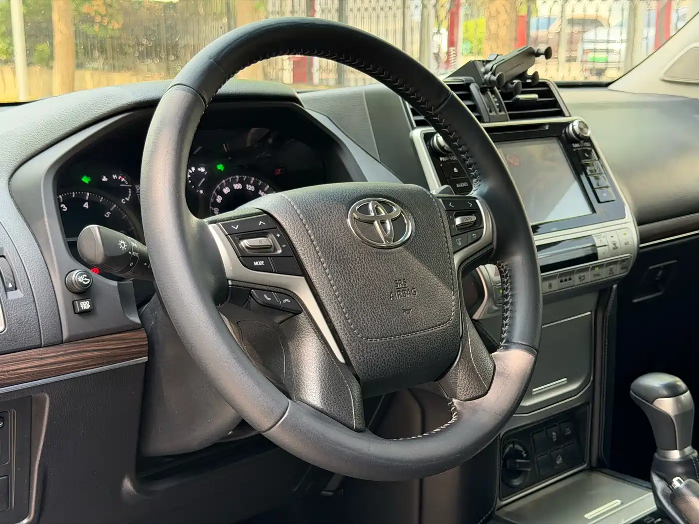 Toyota Prado 2018 3.5L Automatic TX-L Rear-mounted Spare Tire фото 8