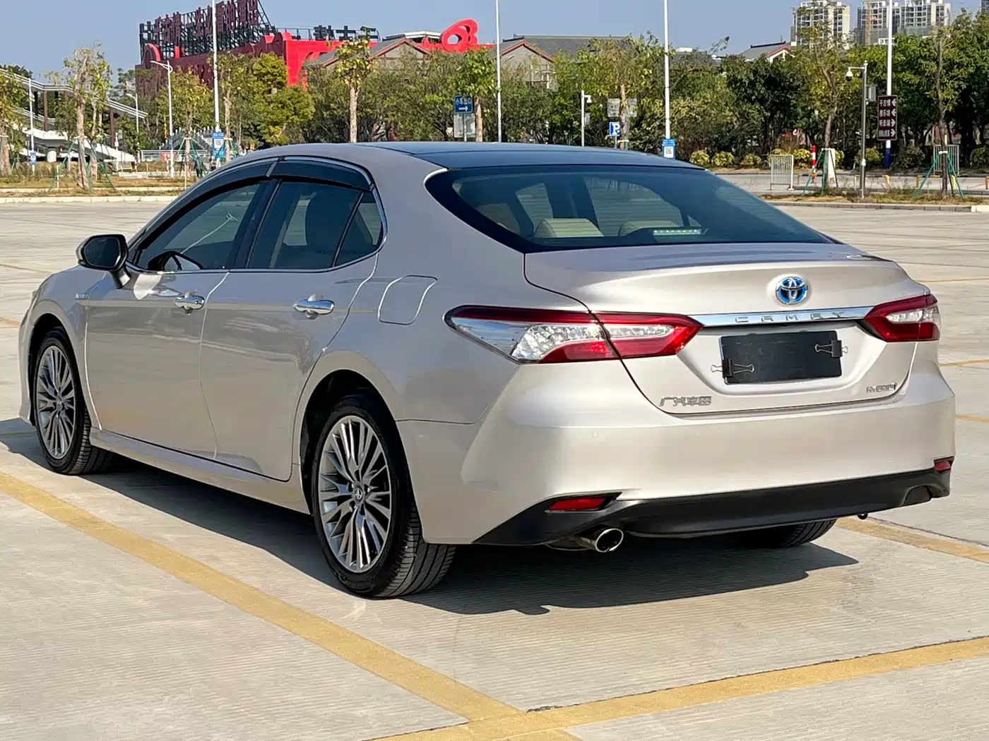 Toyota Camry 2019 Hybrid 2.5HG Luxury Edition China V фото 43