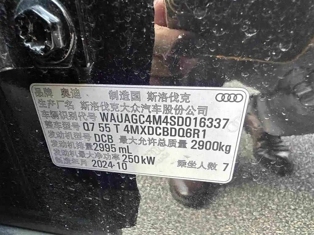 Audi Q7 2025 2024 55 TFSI quattro S line Sport