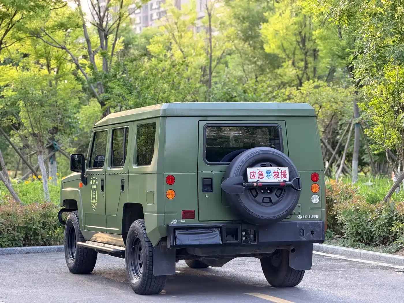 BAW (Beijing Automobile Works) Warrior 2021 2.4T 5-Door 4WD Gasoline Version (China VI) фото 10