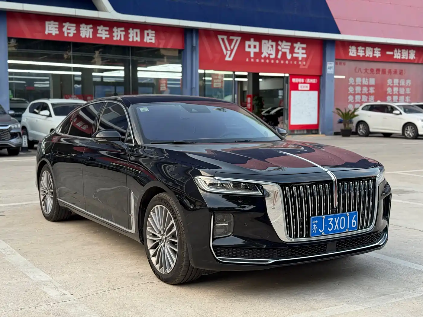 Hongqi H9 2020 3.0T Smart Connection Qi Chang Edition фото 3