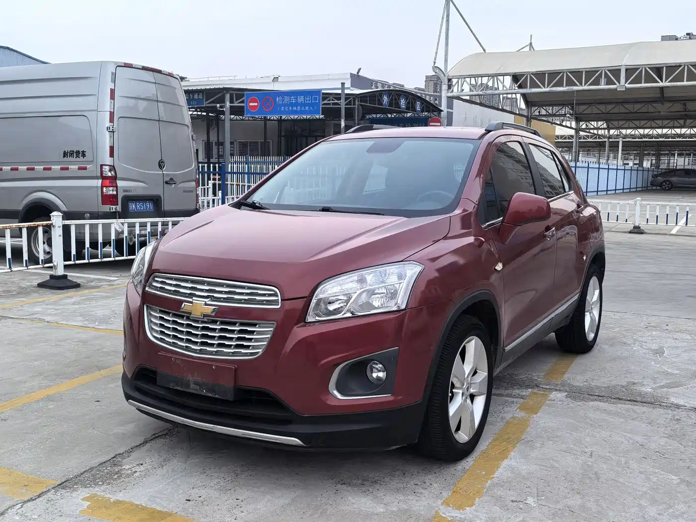 Chevrolet Trax 2014 — пригон из Китая