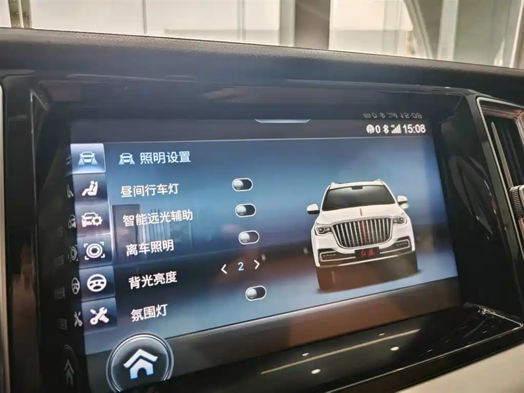 Hongqi HS7 2019 3.0T Automatic 4WD Smart Connection Flag Leader Edition фото 18