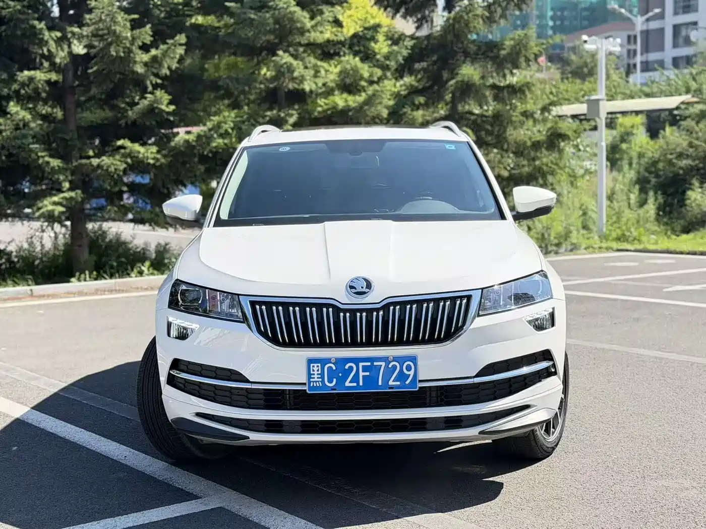Škoda Karoq 2022 — пригон из Китая