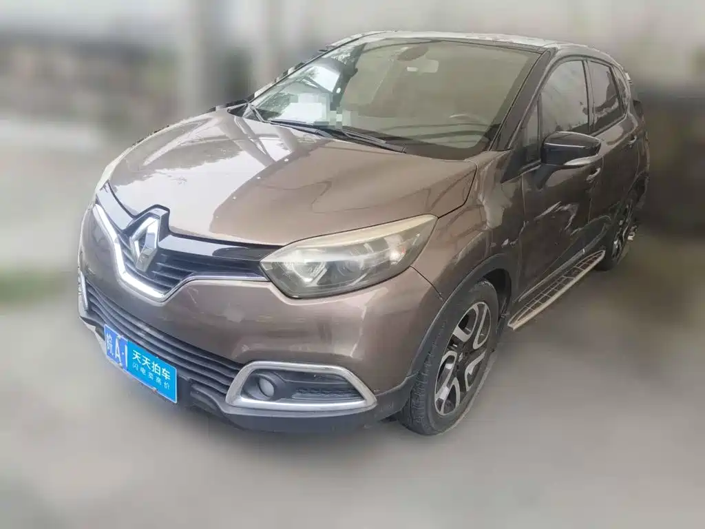 Renault Captur 2015 — пригон из Китая