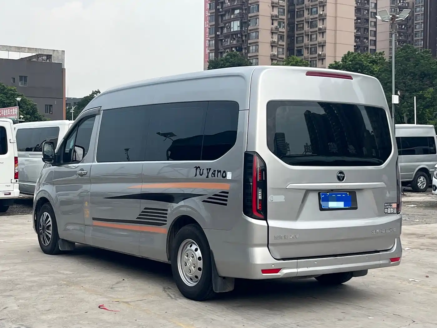 Foton Tuyano Big V 2025 2024 Tuano V CITY 2.0T Manual Long Wheelbase Flat Roof Rear Single Tire 5/6/7/9 Seater