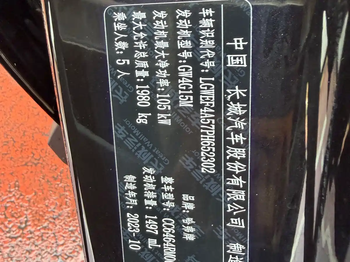 Haval H6 2023 National Trend Edition 1.5T Automatic Champion фото 16