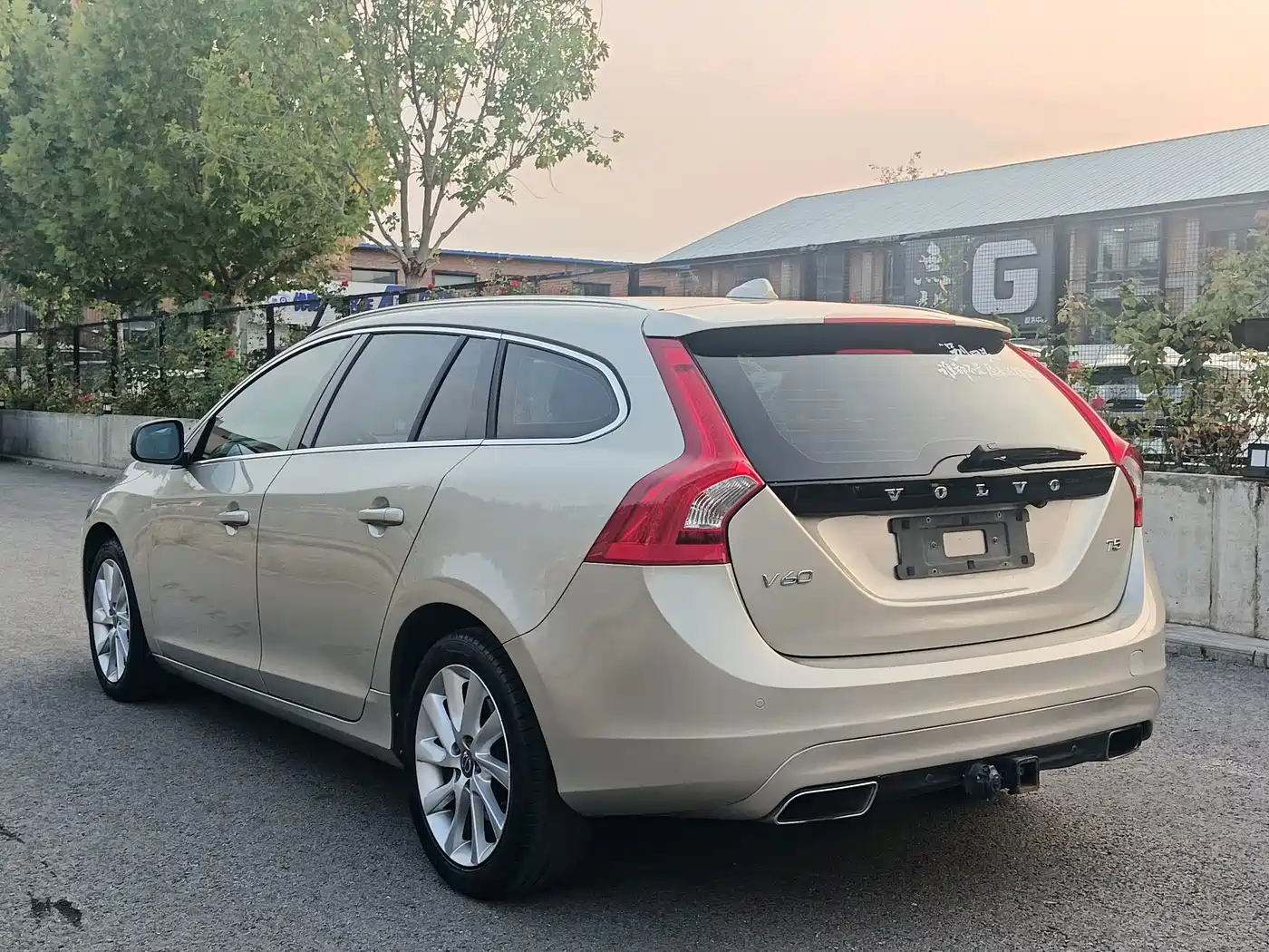 Volvo V60 2016 2017 T5 Zhi Yi Edition China V