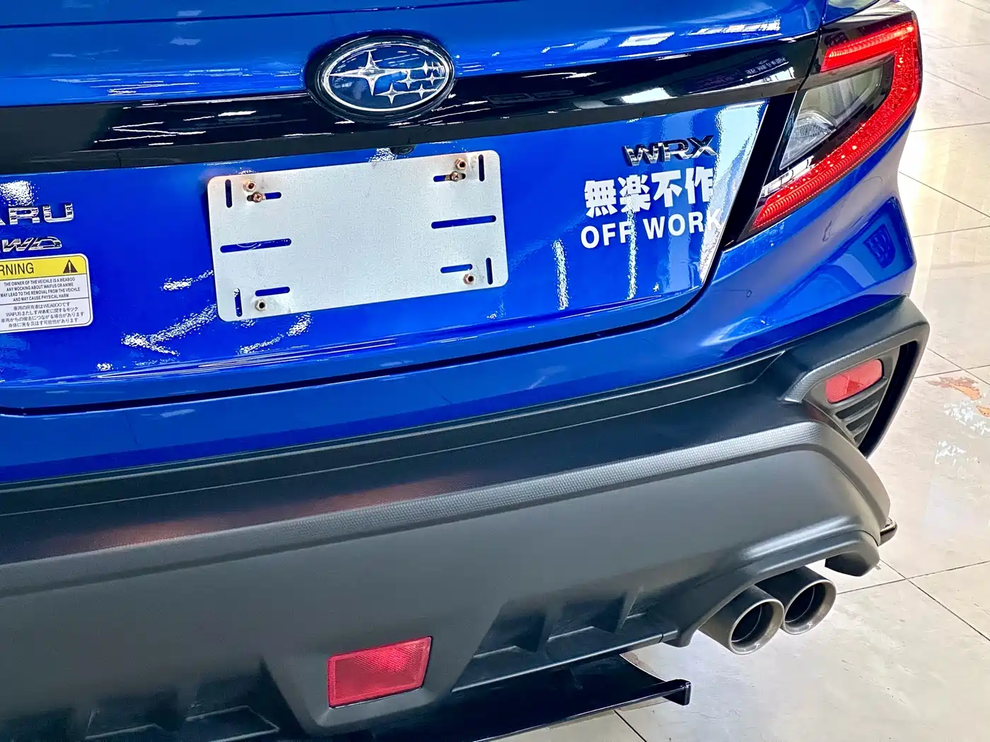 Subaru WRX 2025 2024 2.4T Manual EyeSight Edition