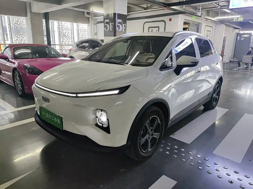 Geely Geometry E Firefly 2023 2024 Model 401km Fluorescent