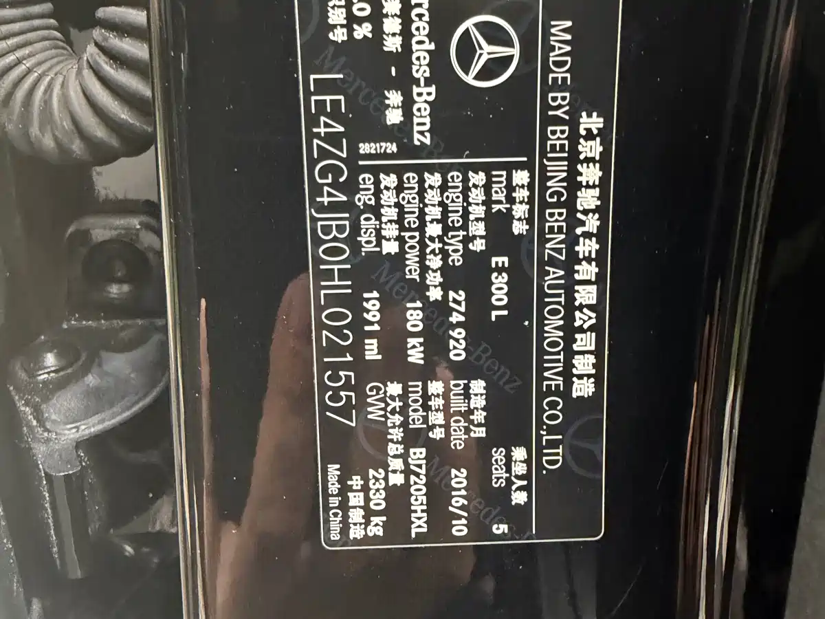 Mercedes-Benz E-Class 2016 E 300 L Luxury фото 13
