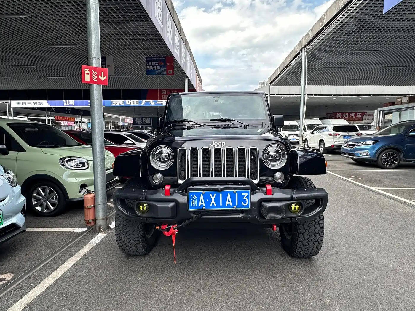 Jeep Wrangler 2017 — пригон из Китая