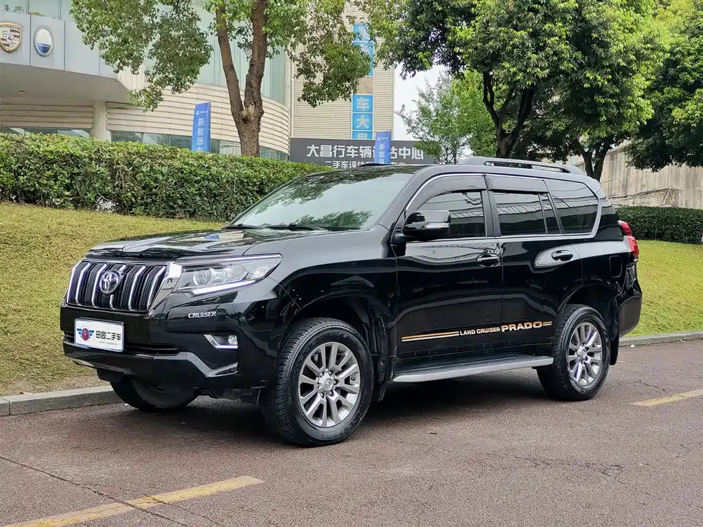 Toyota Prado 2018 3.5L Automatic TX-L NAVI Rear-mounted Spare Tire
