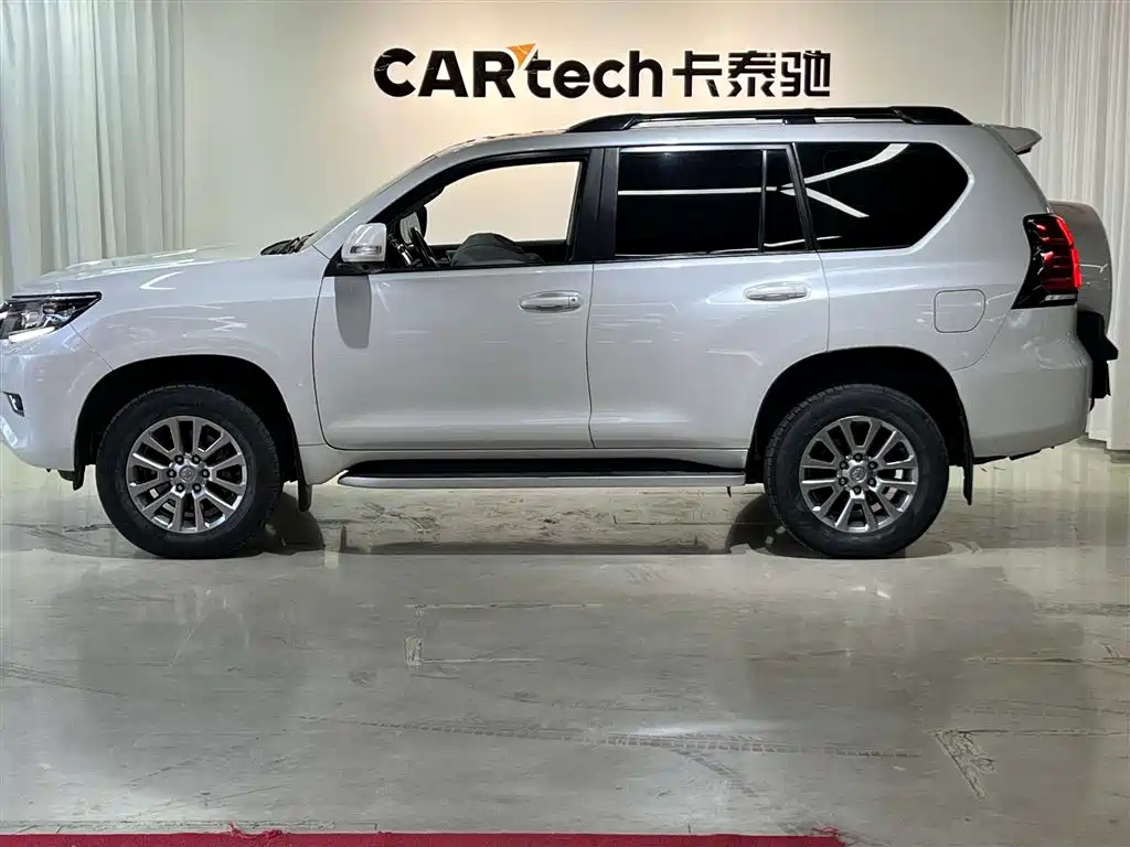 Toyota Prado 2018 3.5L Automatic TX-L Rear-mounted Spare Tire фото 7