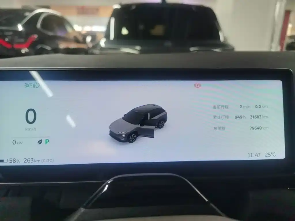 NIO ES7 2023 2022 75kWh