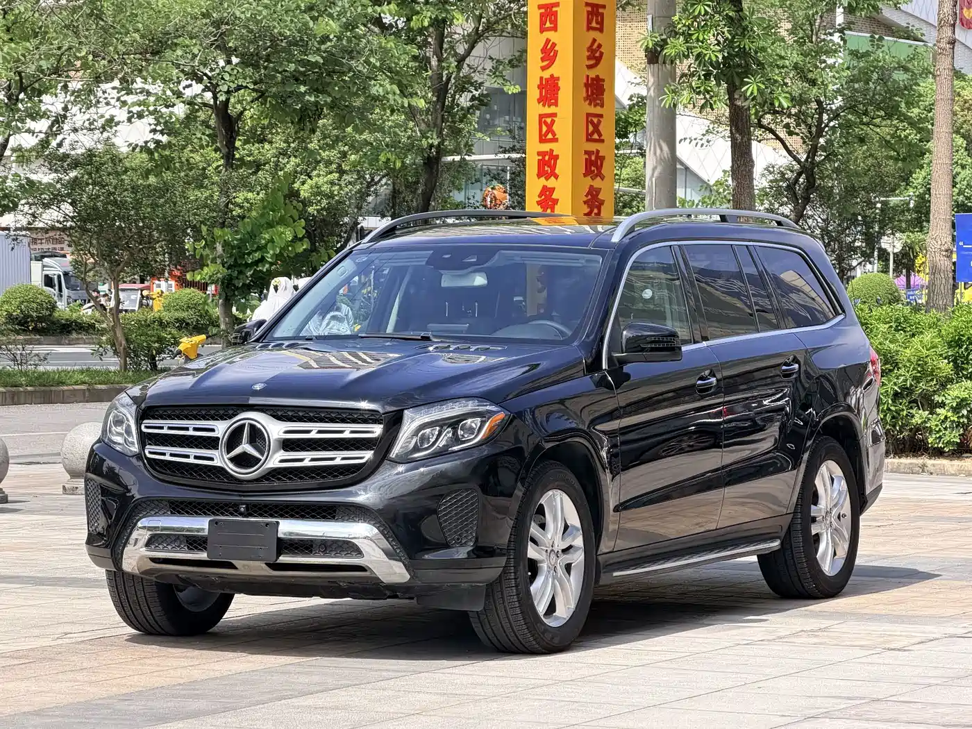 Mercedes-Benz GLS 2017 — пригон из Китая