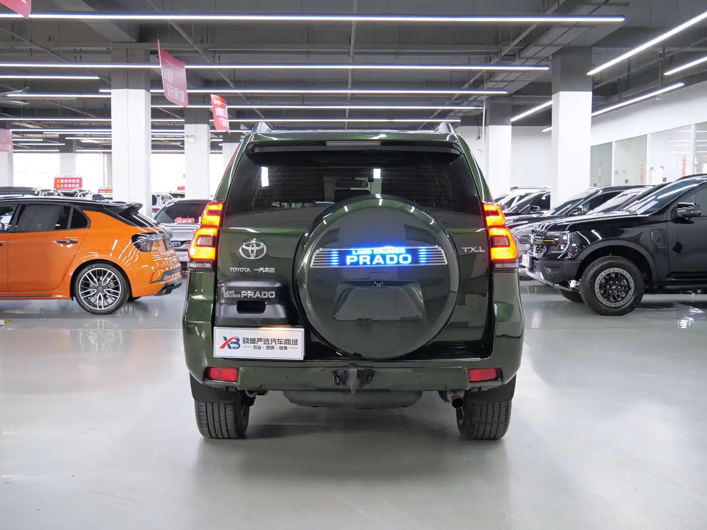 Toyota Prado 2018 3.5L Automatic TX-L Rear-mounted Spare Tire фото 6