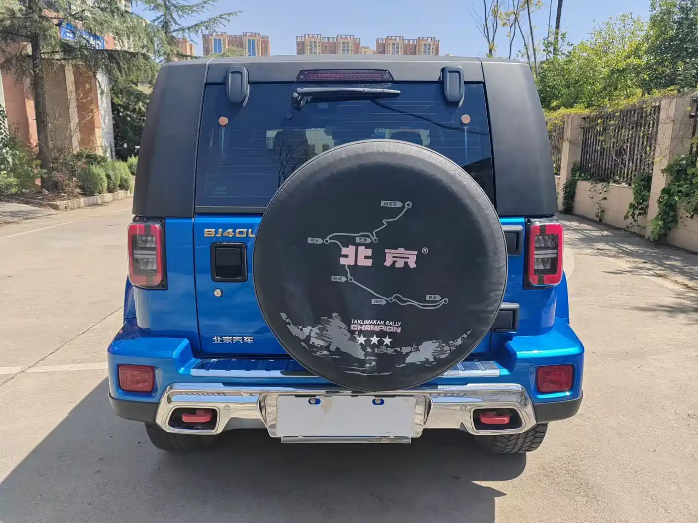 BAIC ORV Beijing Offroad BJ40 2019 2.3T Auto 4WD Hanta Champion Edition China VI фото 4