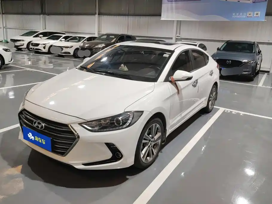 Hyundai Elantra 2018 — пригон из Китая