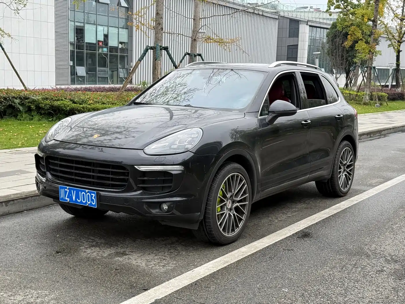 Porsche Cayenne New Energy 2015 — пригон из Китая