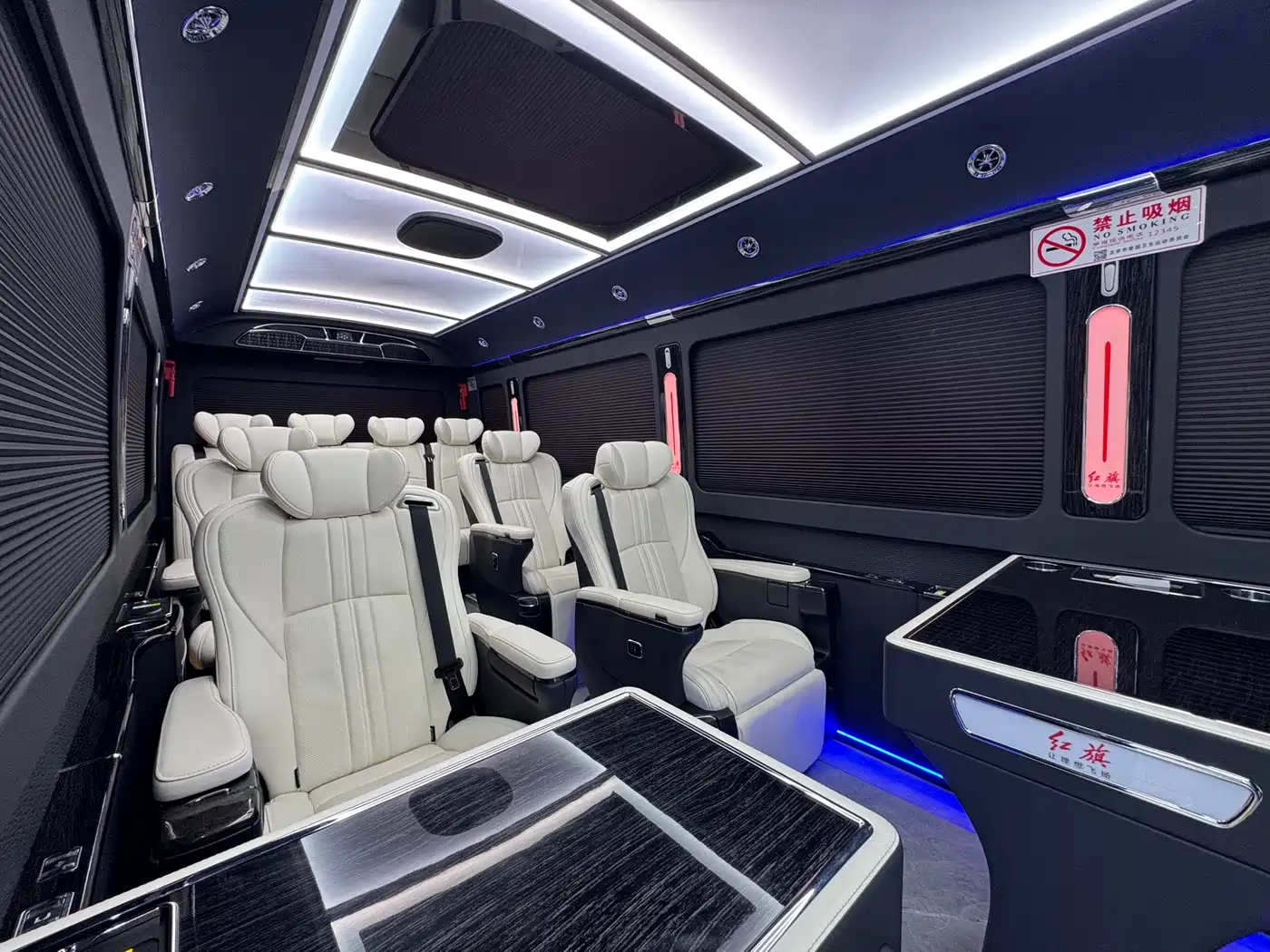 Hongqi Guoyue 2024 3.0T Flagship Edition 17-seater фото 14