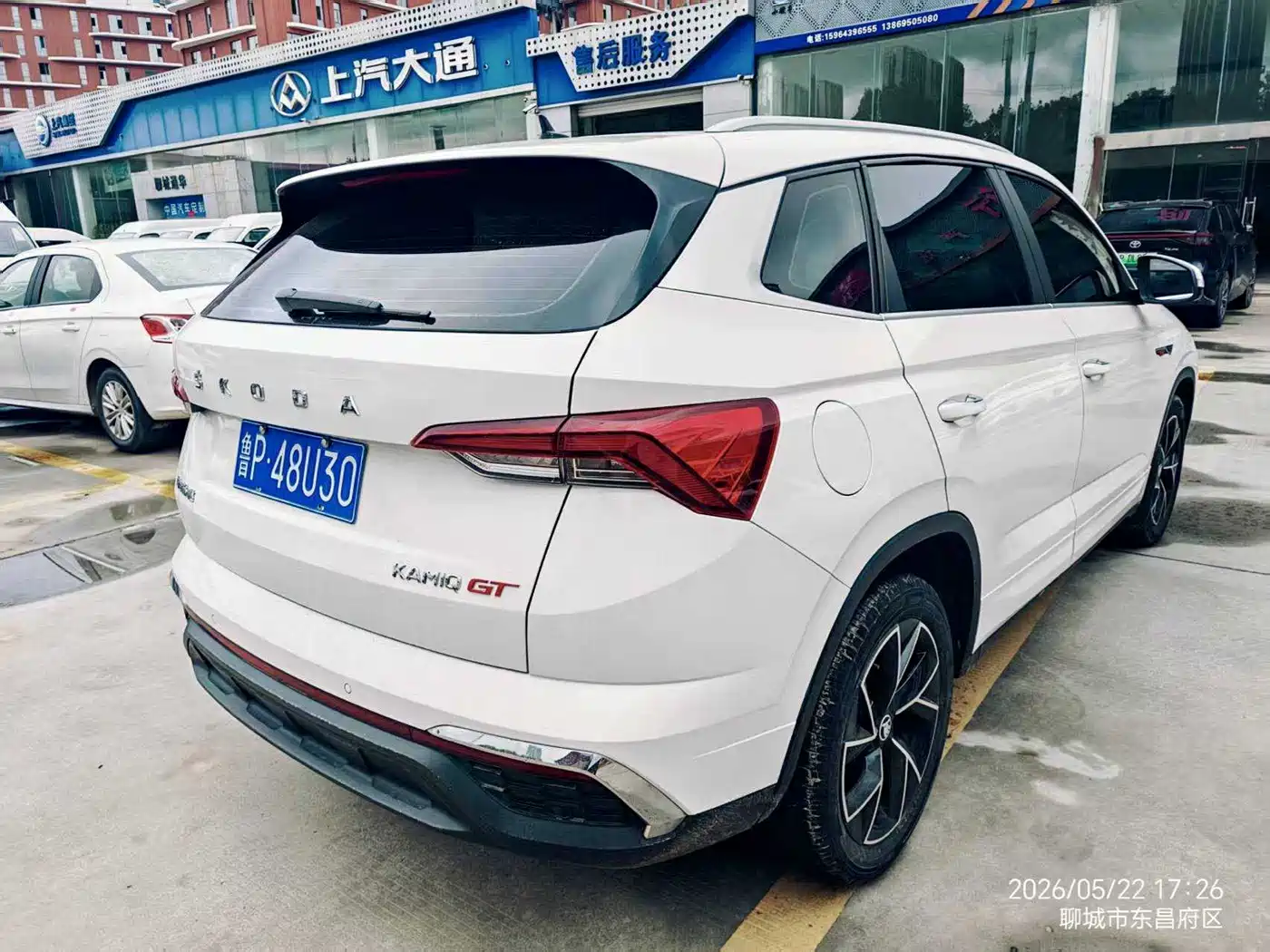Škoda Kamiq 2020 GT 1.5L Automatic Comfort Version China VI фото 11