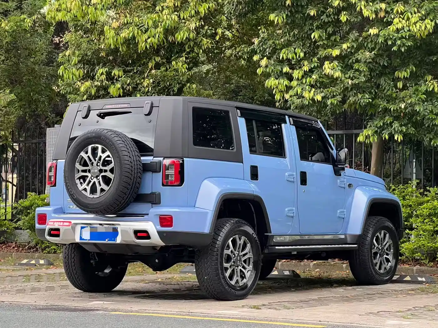 BAIC ORV Beijing Offroad BJ40 2023 2.0T Auto 4WD Urban Hunter Knight Edition фото 5