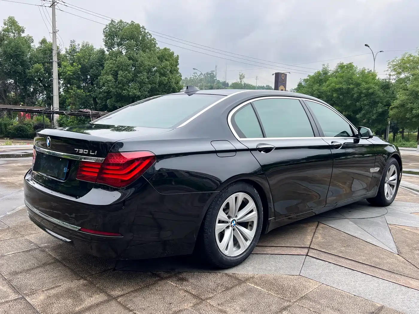 BMW 7 Series 2014 2013 Model 730Li Leading