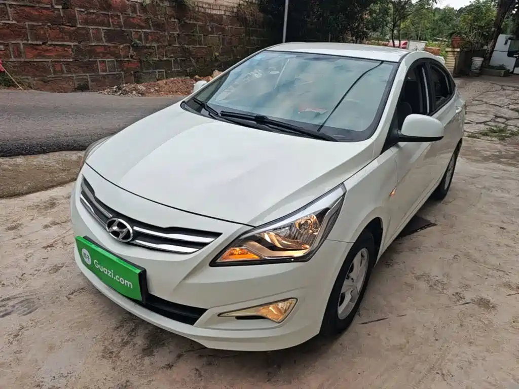 Hyundai Verna 2014 — пригон из Китая