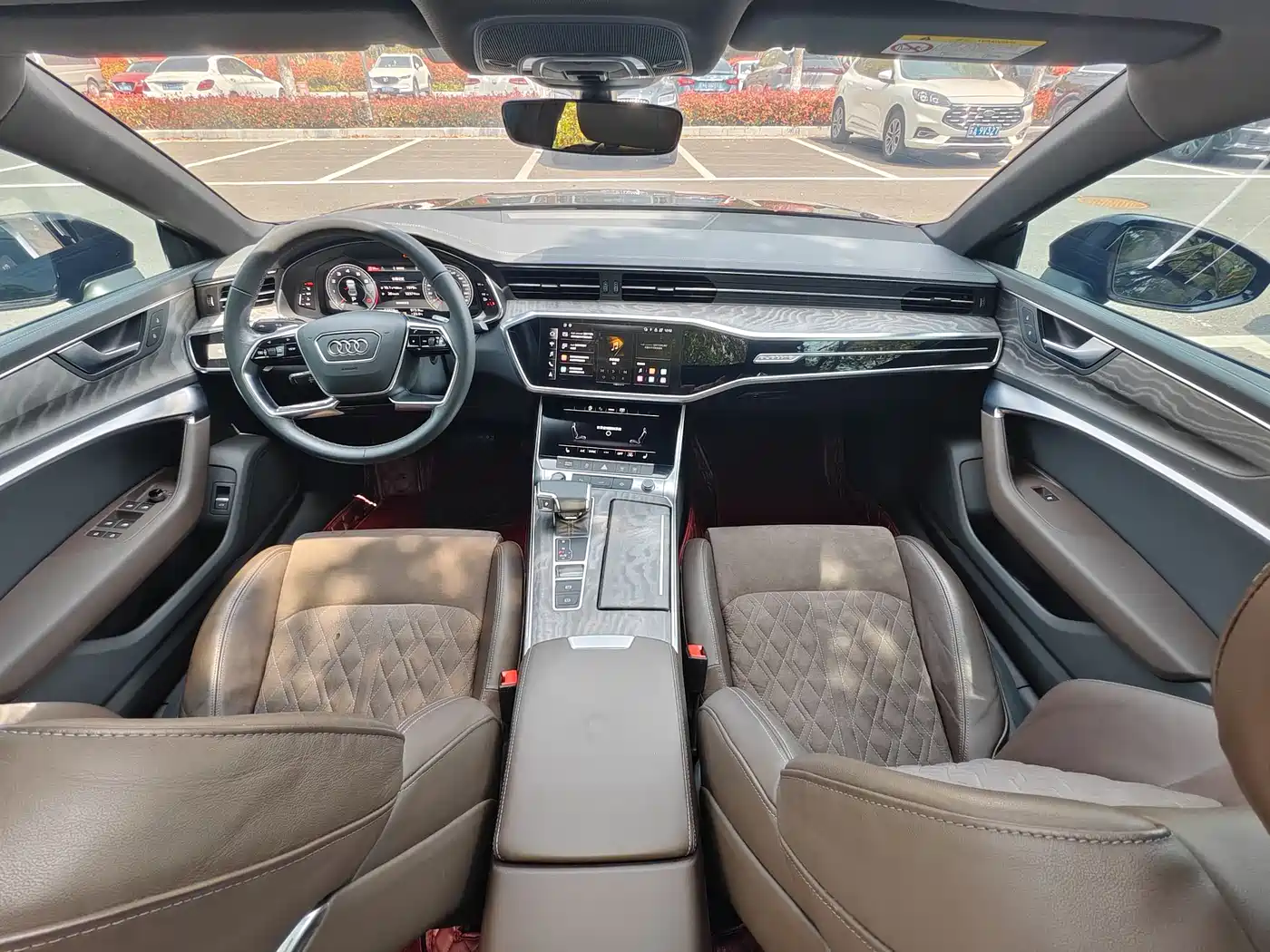Audi A7L 2022 45 TFSI quattro S-line Vision Gloss Black Package фото 21