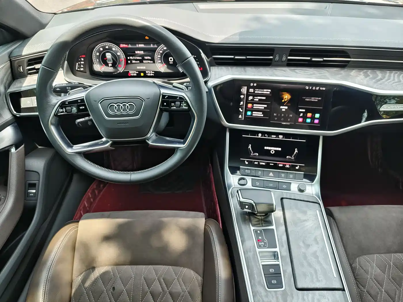 Audi A7L 2022 45 TFSI quattro S-line Vision Gloss Black Package фото 23