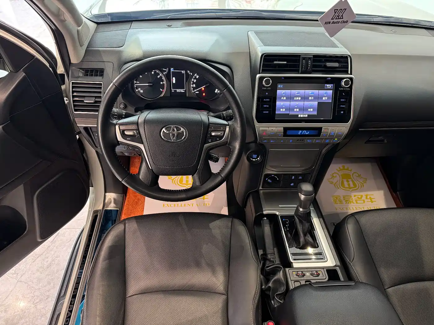 Toyota Prado 2019 3.5L Automatic TX-L Zunxiang Edition with Rear-mounted Spare Tire фото 8