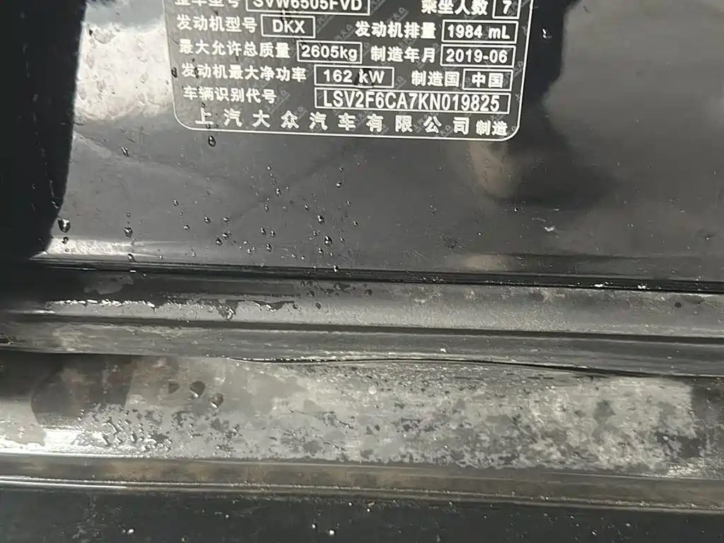 Volkswagen Teramont 2019 380TSI 4WD Comfort China V фото 6