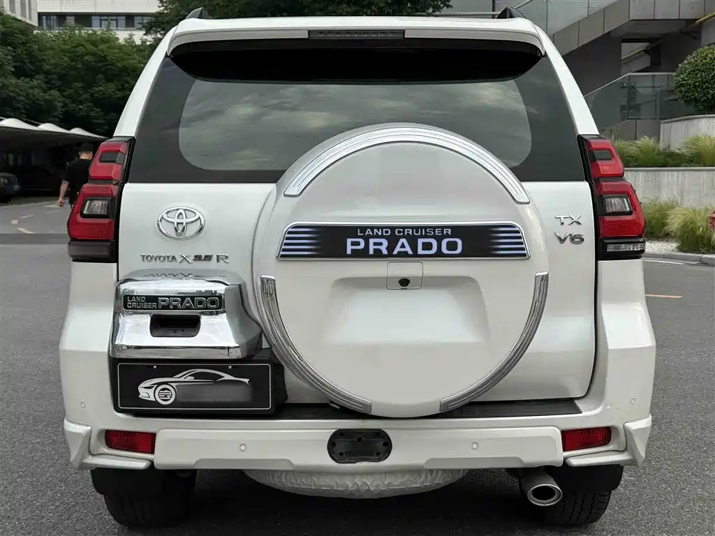 Toyota Prado 2018 3.5L Automatic TX-L Rear-mounted Spare Tire фото 7