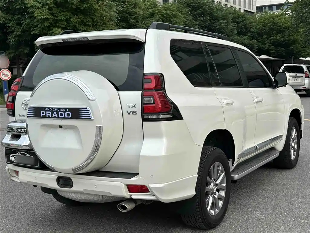 Toyota Prado 2018 3.5L Automatic TX-L Rear-mounted Spare Tire фото 6
